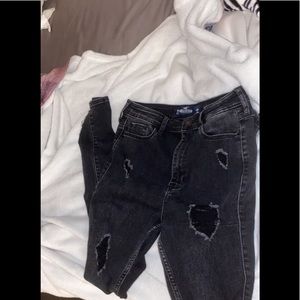 Hollister Black Skinny Jeans